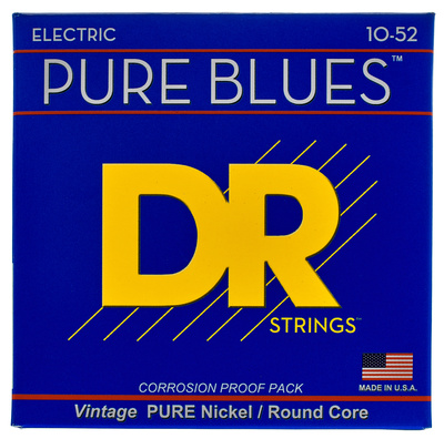 DR Strings Pure Blues PHR-10/52 elektrinės gitaros stygos