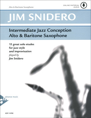 Advance Music Inter Jazz Conception 2 A-Sax saksofono literatūra  