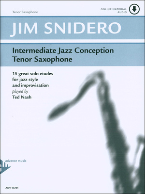 Advance Music Inter Jazz Conception 2 tenoro saksofono literatūra  