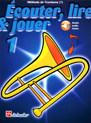 De Haske Écouter Trombone 1 mokymo priemonė trombonui