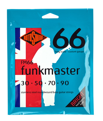 Rotosound FM66 Funkmaster elektrinės bosinės gitaros stygos