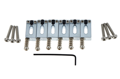 PG-8001-0C Stringsaver SC Saitenreiter f. ST+T Modelle AMStd, Plus u. Ultra, komplettes Set (6 Stück), neues Material bringt mehr Sustain