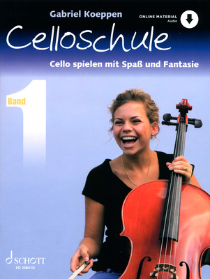 Schott Celloschule 1 violončelės mokomoji literatūra