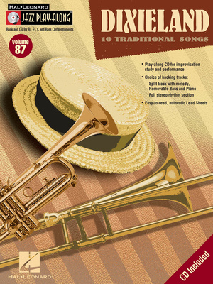 Hal Leonard Jazz Play-Along Dixieland džiazo pratimai su fonograma