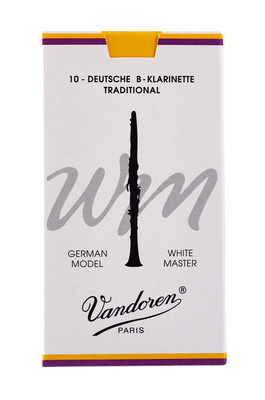Vandoren White Master Traditional 4.0 vokiškas Bb klarneto liežuvėlis