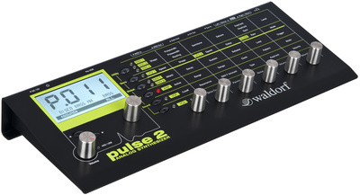 Pulse 2, Analoger monophoner Synthesizer Desktop-Synthesizer, 3 Analog Oszillatoren + 1 Nnoise Generator, Pulse mit Modulation, Hard Sync,