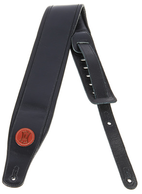 Levys Signature Legacy Strap 3" BK odinis gitaros diržas