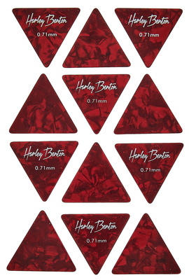 Harley Benton Big Triangle Pick Set 0,71 mediatoriai