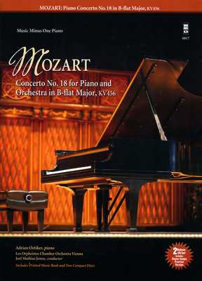 Mozart Piano Concerto B Flat, Mozart Piano Concerto No.18 for Piano and Orestra in B-flat Major, KV 456, Mozart Konzert Nr.18 für