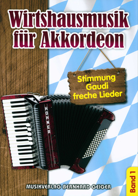 Musikverlag Geiger Wirtshausmusik 1 akordeono natų knyga