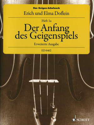 Schott Der Anfang des Geigenspiels smuiko mokomoji literatūra