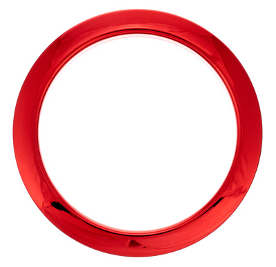 Bass Drum O's 4" Red Chrome apvalus sutvirtinimo žiedas