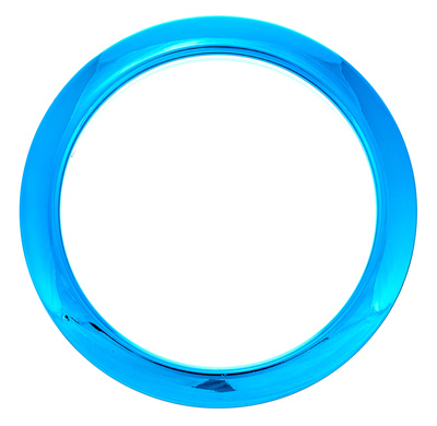 Bass Drum O's 4" Blue Chrome round HCB4 sutvirtinimo žiedas