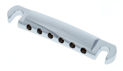 Harley Benton Parts Stop Bar Tailpiece Ch gitaros stygų laikiklis