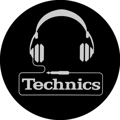 Technics Slipmat Headphone slipmatas