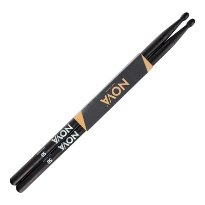 Vic Firth 5BB Hickory Nova Black Wood būgnų lazdelės