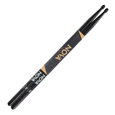 Vic Firth 7AB Nova Hickory Black Wood būgnų lazdelės