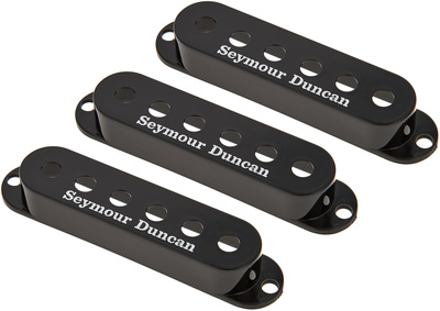 Seymour Duncan Pickup Cover Black Logo garso nuėmėjo dangtelis