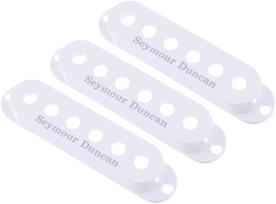 Seymour Duncan Pickup Cover White Logo garso nuėmėjo dangtelis