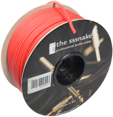 the sssnake SMK 222 RD / 100m mikrofono laidas