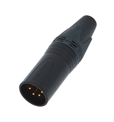 Neutrik NC4 MXX-B 4-polių XLR jungtis  