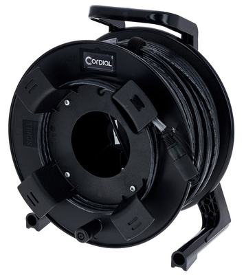 CAT 5 CSE100NN5 SD, geschirmtes CAT 5 Kabel mit Neutrik RJ 45 Stecker, 100 Meter, mit dem tourtauglichem CCAT Kabel, auf Kabeltrommel!