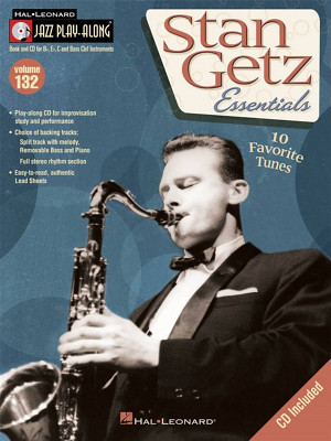 Hal Leonard Jazz Play-Along Stan Getz natų knyga