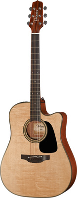 P2DC, Westerngitarre, Made in Japan, Dreadnought mit Cutaway, massive Fichtendecke, Sapele Mahagoni Boden und Zargen, Mahagonihals,