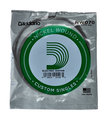 Daddario NW070 pavienė gitara styga
