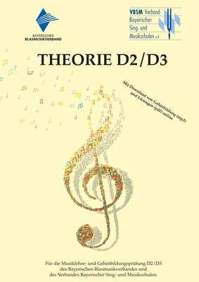 Musikverlag Heinlein Theorie D2/D3 muzikos teorijos ir harmonijos knyga