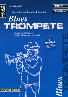 Artist Ahead Musikverlag Schule für Blues-Trompete trimitų literatūra