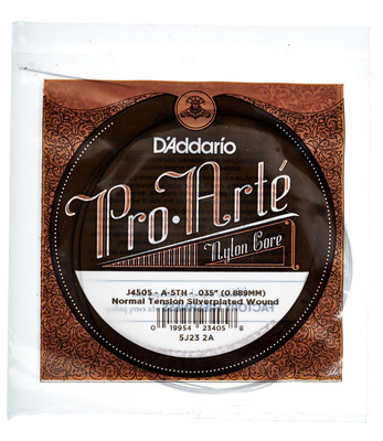 Daddario J4505 A5 pavienė gitaros styga