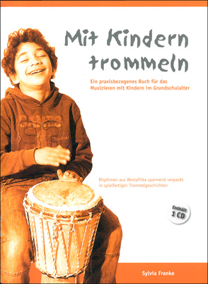 Sylvia Franke Mit Kindern trommeln mokomoji muzikos knyga vaikams