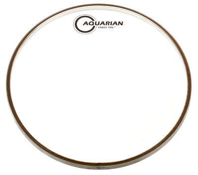 15"" Force Ten Clear, doppellagiges transparentes Schlagfell, mehr Attack, Tiefen und Haltbarkeit also konventionelle doppellagige Felle,