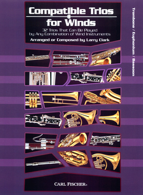 Carl Fischer Compatible Trios notis tromboniem/eifonijiem/fagotiem