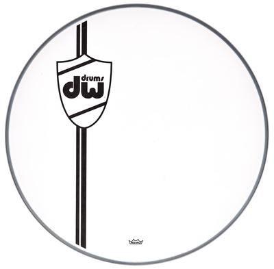 DW 22" Resonant Head Vintage Coat bosinių būgnų membrana