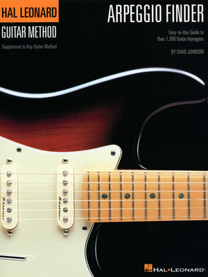 Hal Leonard Arpeggio Finder gitaros vadovas