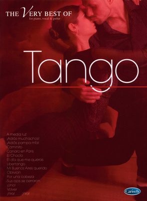 Edition Carisch The Very Best Of Tango fortepijono dainų knyga