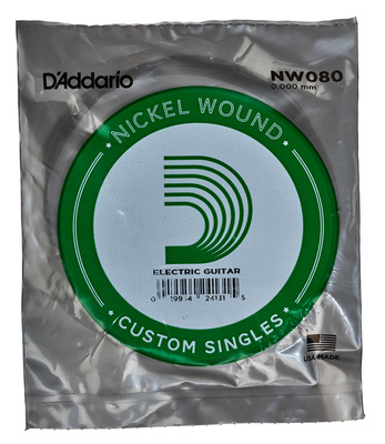 Daddario NW080 pavienė gitara styga