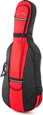 Roth & Junius CSB-01 4/4 BK/RD violončelės dėklas