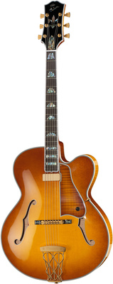 Citation HB, Jazz Gitarre,17"" Body, Decke High Grade Fichte, Boden & Zarge High Grade Ahorn, Hals Ahorn/Walnuß, geflammtes Ahorn-Pickguard, 20