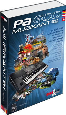 Korg PA-600 Musikant SD Dongle klavišinių programinė įranga