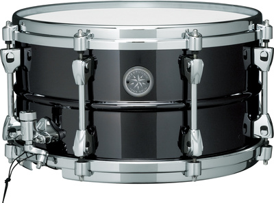 PST137 Starphonic Snare Drum, Black Nickel Stahl Kessel 13""x7"" mit 1,0mm Kesselstärke, neuartiges Design an Spannreifen, Spannböckchen und
