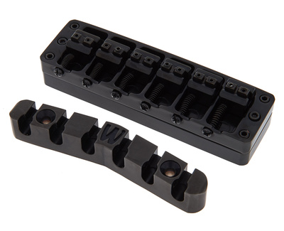 Warwick Bridge 6 String black bosinės gitaros tiltelis