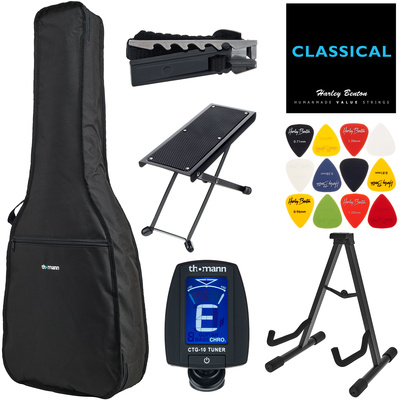 Harley Benton Accessory Classic Guitar Pack gitarų stovų rinkinys
