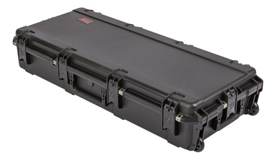 3i-4217-30 Akustikgitarren Koffer, passend für Konzertgitarren, TSA Verschlüsse, 2 Rollen, Farbe: Schwarz