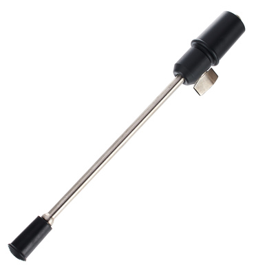 Bassstachel L35 C31,5/34,5, Länge 35cm, Konus 31,5/34,5mm, Metallrohrstab Durchmesser 10mm, Kunststoff-Birne.