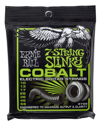 Ernie Ball 2728 7 stygų elektrinės gitaros stygos