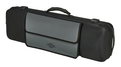 JW 51025 BNP Violinkoffer, für 4/4 und 3/4 Violinen, Koffer aus nachwachsenden Naturfasern, wasserabweisendes Überzugsmaterial, große