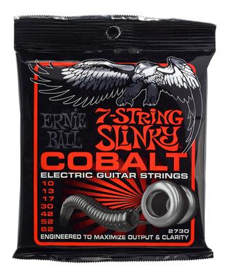 Ernie Ball 2730 7 stygų elektrinės gitaros stygos